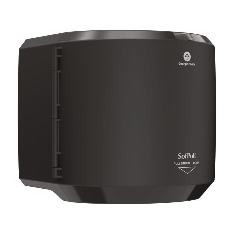 Georgia Pacific® Professional SofPull CenterPull Hand Towel Dispenser, 10.13 x 10.58 x 11.33, Black (GPC58201B) Each