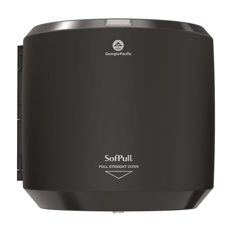 Georgia Pacific® Professional SofPull CenterPull Hand Towel Dispenser, 10.13 x 10.58 x 11.33, Black (GPC58201B) Each