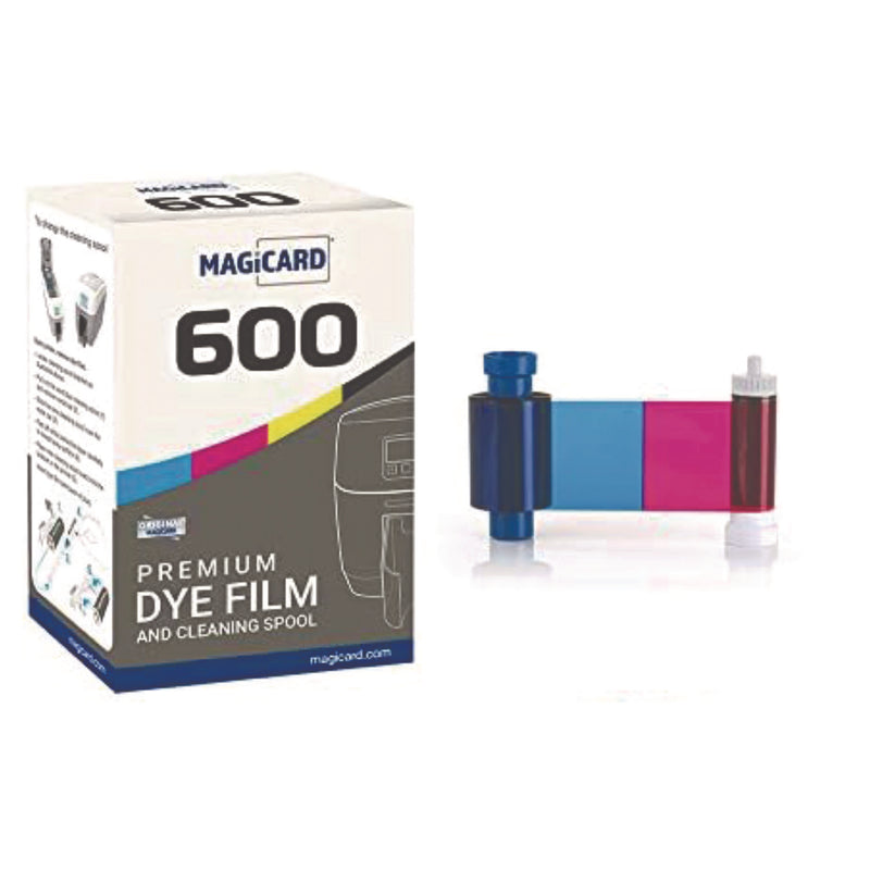 Magicard® MB300YMCKO/2 Color Ribbon, Black/Cyan/Magenta/Yellow/Topcoat Protective Layer (SRXMB300YMCKO2) Each