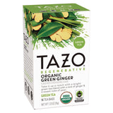 Seattle's Best Tea Bags, Organic Green Ginger, 16/Box, 6 Boxes/Carton (TZO00356) Case of 96