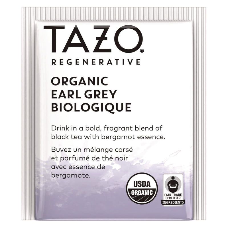 Seattle's Best Tea Bags, Organic Earl Grey, 16/Box, 6 Boxes/Carton (TZO00352) Case of 96