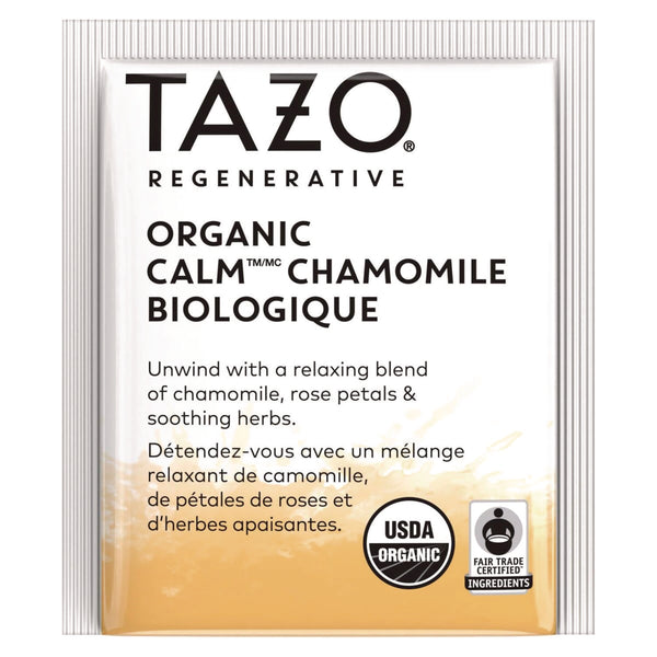 Seattle's Best Tea Bags, Organic Calm Chamomile, 16/Box, 6 Boxes/Carton (TZO00354) Case of 96