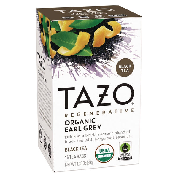 Seattle's Best Tea Bags, Organic Earl Grey, 16/Box, 6 Boxes/Carton (TZO00352) Case of 96