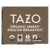 Seattle's Best Tea Bags, Organic Awake English Breakfast, 16/Box, 6 Boxes/Carton (TZO00303) Case of 96