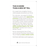 Seattle's Best Tea Bags, Organic Green Ginger, 16/Box, 6 Boxes/Carton (TZO00356) Case of 96