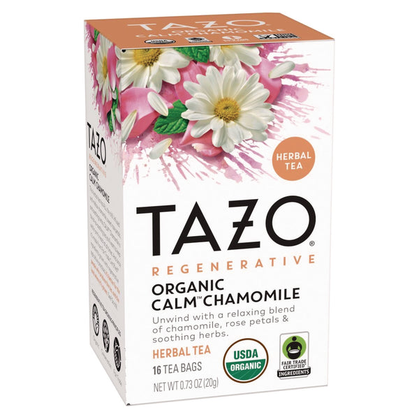 Seattle's Best Tea Bags, Organic Calm Chamomile, 16/Box, 6 Boxes/Carton (TZO00354) Case of 96
