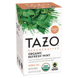 Seattle's Best Tea Bags, Organic Refresh Mint, 16/Box, 6 Boxes/Carton (TZO00350) Case of 96