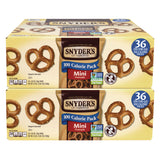 Snyder Manufacturing, Inc. Mini Pretzels. 0.92 oz Pack, 36 Packs/Box, 2 Boxes/Carton (GRR60004087) Case of 72