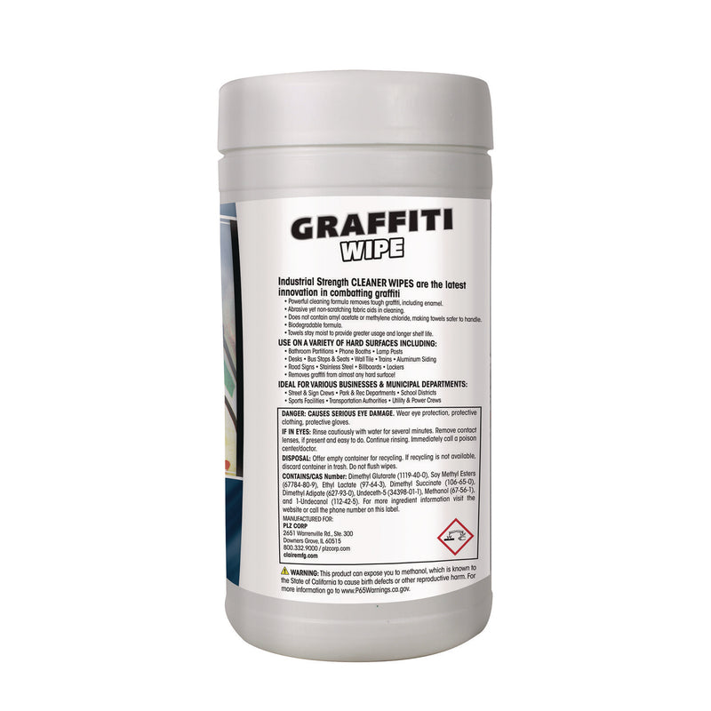 Claire Graffiti Wipe, 1-Ply, 12 x 9.5, Mild Scent, Purple, 6/Carton (CGC963) Case of 6