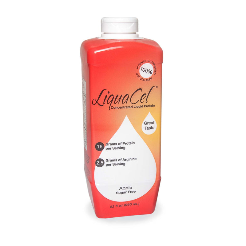LiquaCel® Oral Supplement Apple Flavor Liquid 32 oz. Bottle (1205552_CS) 6/CS