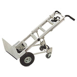 Cosco® 3-in-1 Convertible Hand Truck, 800 lb to 1,000 lb Capacity, 21.06 x 21.85 x 48.03, Aluminum (CSC12312ABL1E) Each