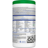 Clorox Healthcare® Surface Disinfectant Cleaner Premoistened Hydrogen Peroxide Based Manual Pull Wipe 155 Count Canister Unscented NonSterile (853530_CT) 1/CT