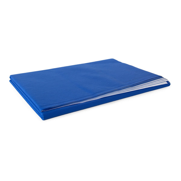 McKesson Sterilization Wrap White / Blue 48 X 48 Inch Dual Layer SMS Polypropylene (1245166_CS) 24/CS