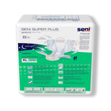 Seni® Super Plus Unisex Adult Incontinence Brief X-Large Disposable Heavy Absorbency (1163830_PK) 8/PK