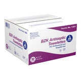 Dynarex® Antiseptic Skin Towelette Individual Packet Scented 100 Count (670150_BX) 1/BX