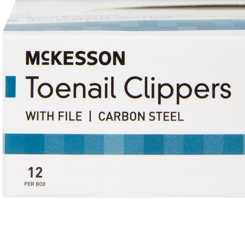 McKesson Toenail Clippers Thumb Squeeze Lever (475022_BX) 12/BX