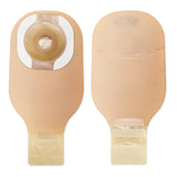 Premier™ Ostomy Pouch One-Piece System 12 Inch Length Flat, Pre-Cut 1-3/8 Inch Stoma Drainable (1043818_BX) 10/BX
