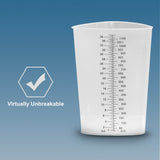 Plasti-Grad® Graduated Beaker Triangular Polypropylene 1,200 mL (320504_CS) 200/CS