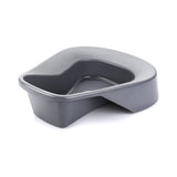 McKesson Pontoon Bedpan Graphite 2 Quart / 1893 mL (1028131_CS) 20/CS