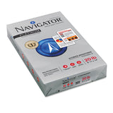 Navigator® Platinum Paper, 99 Bright, 20 lb Bond Weight, 8.5 x 14, White, 500 Sheets/Ream, 10 Reams/Carton (SNANPL1420) 10 Reams