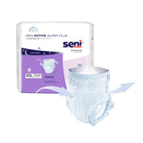 Seni® Active Super Plus Unisex Adult Absorbent Underwear Pull On with Tear Away Seams 2X-Large Disposable Heavy Absorbency (1226547_CS) 48/CS