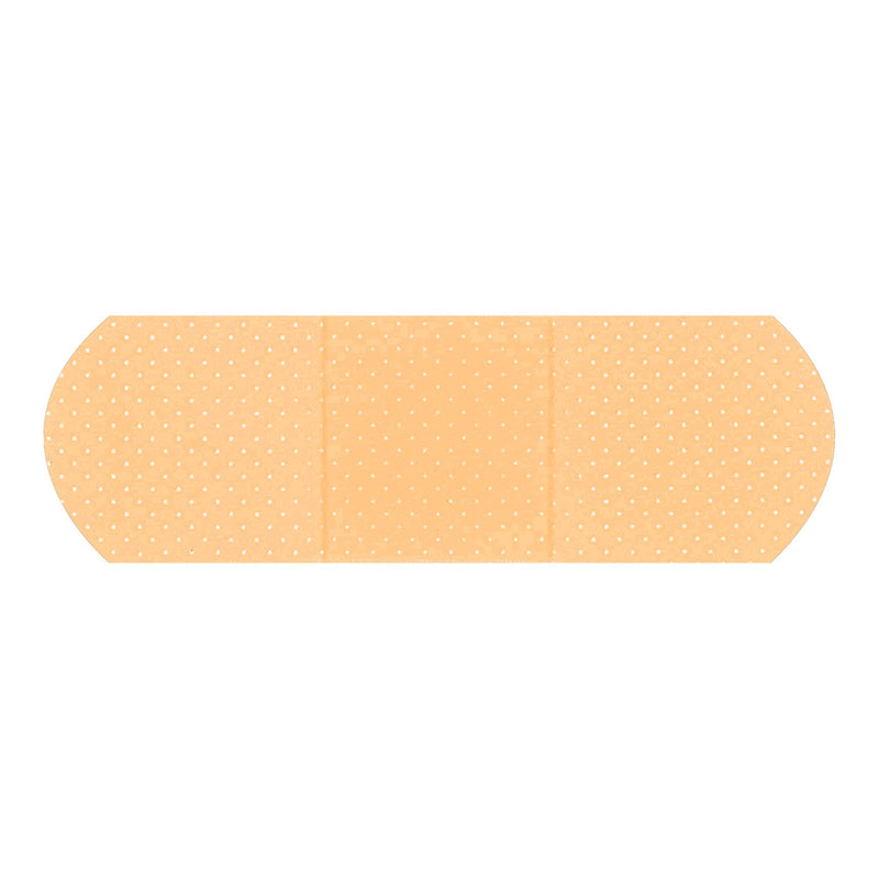 American® White Cross Adhesive Strip 1 X 3 Inch Plastic Rectangle Sheer Sterile (97285_BX) 100/BX