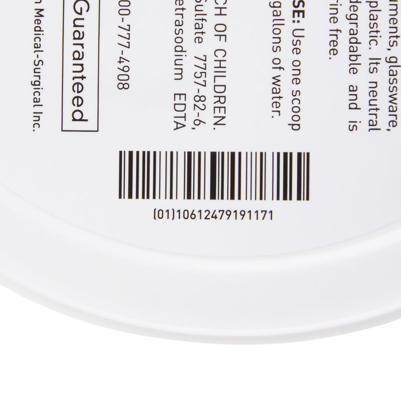 McKesson Instrument Detergent Powder Concentrate 5 lbs. Pail Citrus Scent (899289_EA) 1/EA