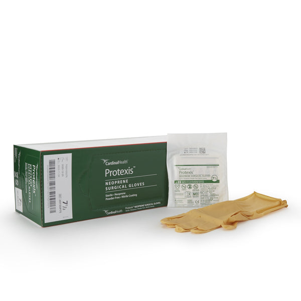 Protexis™ (formerly Duraprene™ Plus ) Surgical Glove Size 7.5 Sterile Polychloroprene Standard Cuff Length Smooth Ivory Chemo Tested (776961_CS) 200/CS