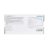 McKesson Confiderm® 3.5C Exam Glove X-Small NonSterile Nitrile Standard Cuff Length Textured Fingertips Blue Chemo Tested (765873_BX) 200/BX