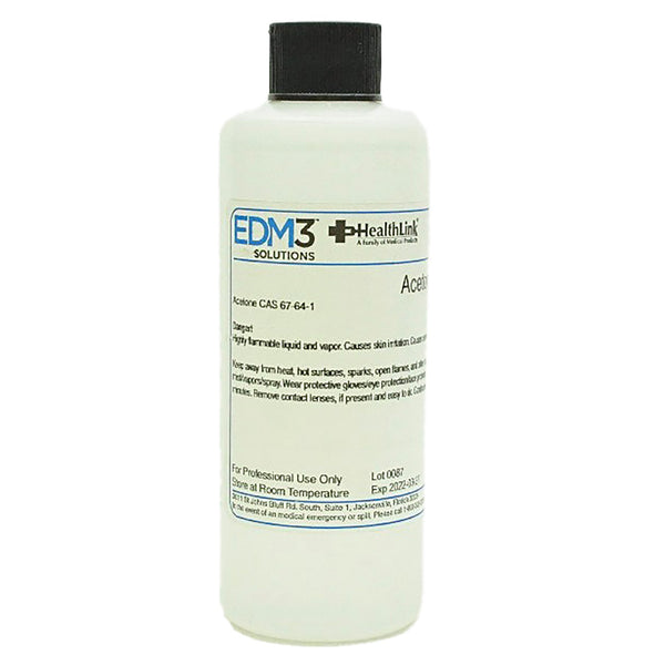 EDM 3 LLC Chemistry Reagent Acetone ACS Grade 100% 4 oz. (447621_EA) 1/EA