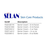 Selan+® Skin Protectant 8 mL Individual Packet Scented Cream (500111_CS) 144/CS
