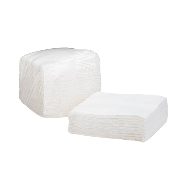 McKesson Washcloth 10 X 13 Inch White Disposable (762730_CS) 560/CS