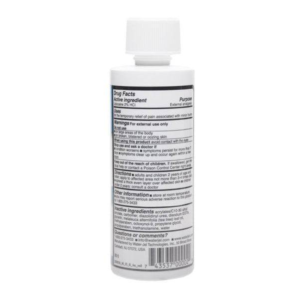 Water Jel® Burn Jel® Burn Relief Lidocaine Topical Gel 4 oz. Bottle (1069081_EA) 1/EA