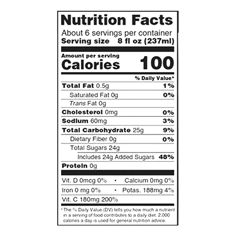 Thick & Easy® Thickened Beverage 46 oz. Bottle Cranberry Juice Cocktail Flavor Liquid IDDSI Level 2 Mildly Thick (797173_CS) 6/CS