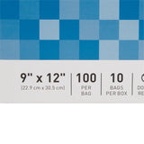 McKesson Reclosable Bag 9 X 12 Inch Polyethylene Clear Zipper Closure (911644_BX) 10/BX