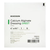 McKesson Alginate Dressing 4 X 4-3/4 Inch Rectangle (883265_EA) 1/EA
