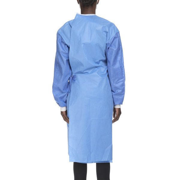 Astound® Non-Reinforced Surgical Gown with Towel Large Blue Sterile AAMI Level 3 Disposable (251111_EA) 1/EA
