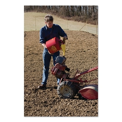 Eagle Manufacturing Safety Can, Type I, 5 gal, 24-ga Galvanized Steel, Flammables, Red, Inc Funnel (925-UI50FS) 1 / CN