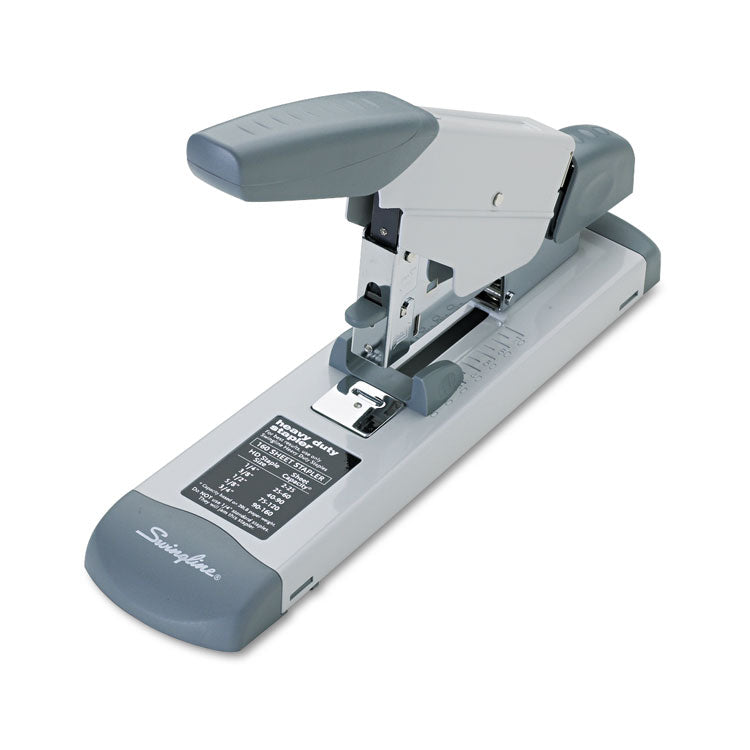 Swingline® Deluxe Heavy-Duty Stapler, 160-Sheet Capacity, Platinum (SWI39002)