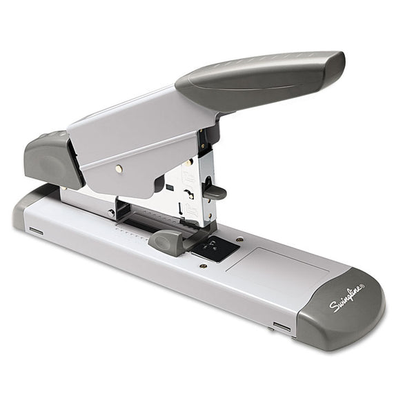 Swingline® Deluxe Heavy-Duty Stapler, 160-Sheet Capacity, Platinum (SWI39002)