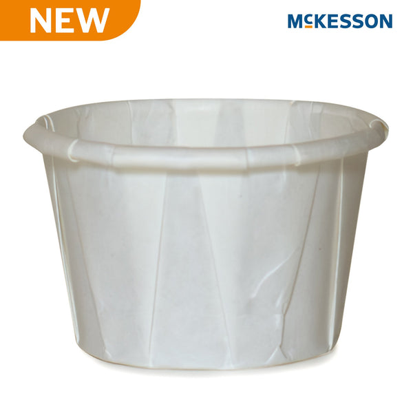 McKesson Souffle Cup 1 oz. White Paper Disposable (1251880_CS) 5000/CS
