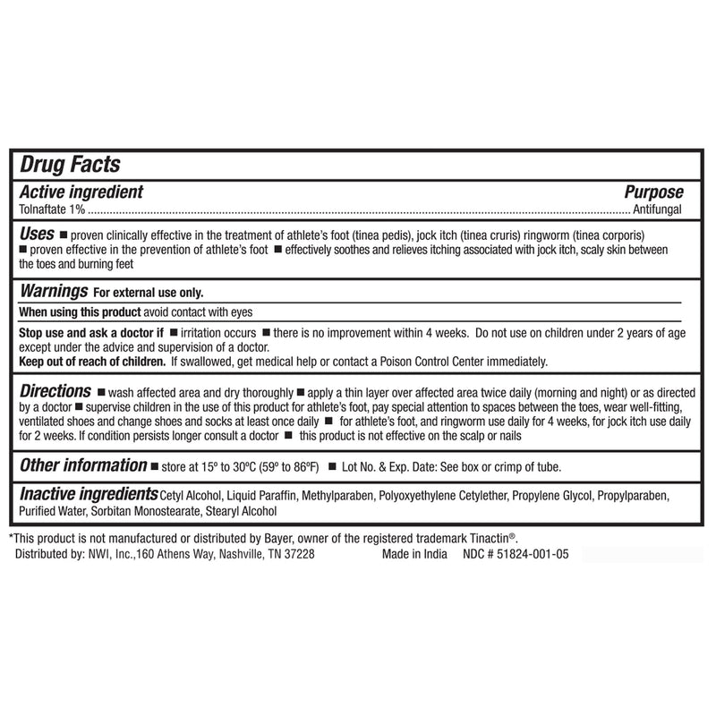 CareALL® Antifungal 1% Strength Cream 0.5 oz. Tube (874274_EA) 1/EA