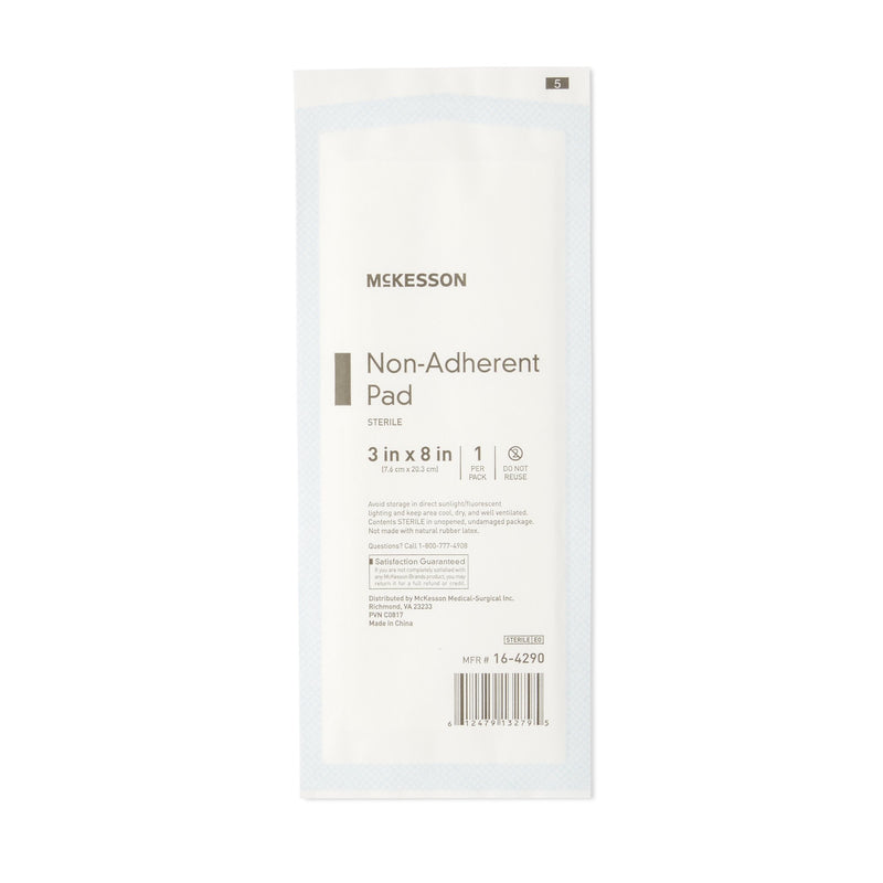 McKesson Non-Adherent Dressing 3 X 8 Inch Sterile 75 per Pack (471997_CS) 600/CS