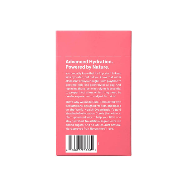 Cure® Oral Electrolyte Solution Pink Lemonade Flavor 7.6 Gram Electrolyte (1256638_PK) 6/PK