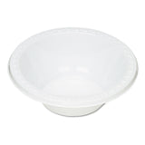 Tablemate® Plastic Dinnerware, Bowls, 12 oz, White, 125/Pack (TBL12244WH) Pack of 125