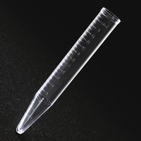 Globe® Scientific Centrifuge Tube Plain 15 mL Without Closure Polystyrene Tube (529310_BX) 250/BX