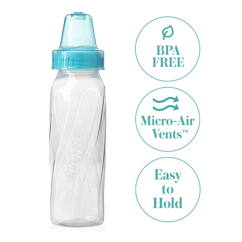 are evenflo bottles bpa free Evenflo Classic Baby Bottle 8 oz. Polypropylene (1149238_PK) 3/PK – GoodEarth Products