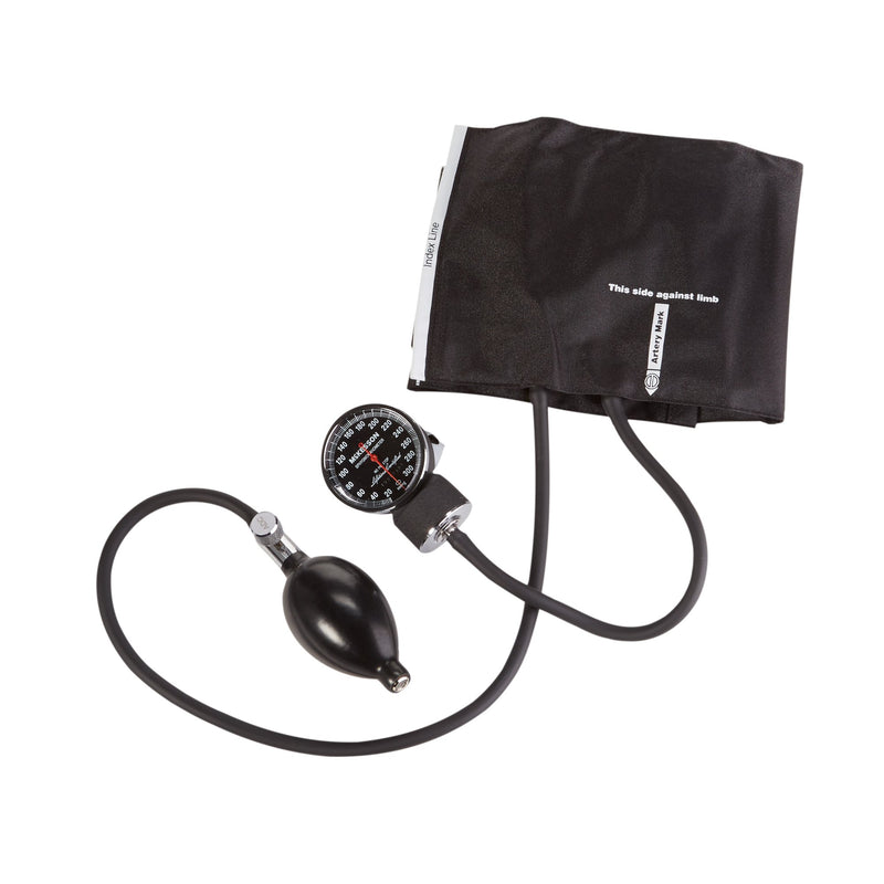 McKesson LUMEON™ Aneroid Sphygmomanometer Unit Adult Cuff Nylon Cuff 23 - 40 cm Pocket Aneroid (803186_CS) 20/CS