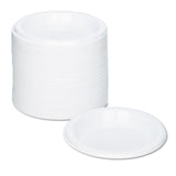 Tablemate® Plastic Dinnerware, Plates, 6" dia, White, 125/Pack (TBL6644WH) Pack of 125