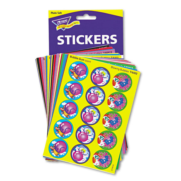 TREND® Stinky Stickers Variety Pack, General Variety, Assorted Colors, 480/Pack (TEPT089) Pack of 456